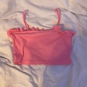 Pink Crop Top